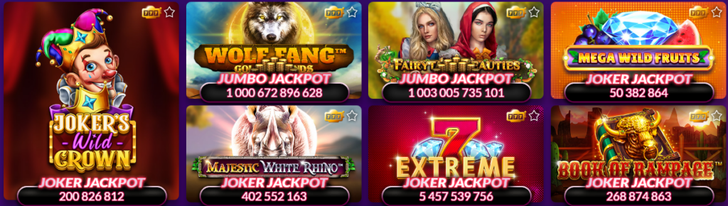 Meilleures machines à sous Casino MyJackpot