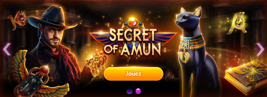 Secret of Amun de Casino MyJackpot