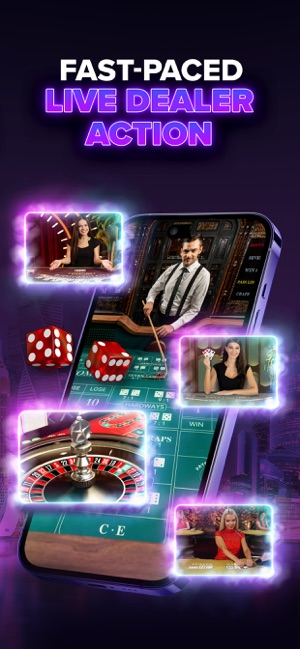 croupiers en direct au rythme effréné dans le casino Myjackpot